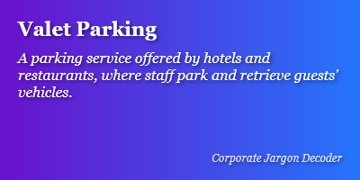 Data Visualization of Valet Parking