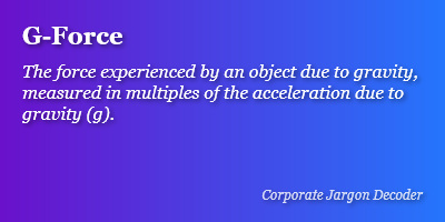 Data Visualization of G-Force