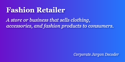 Data Visualization of Fashion Retailer
