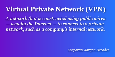 Data Visualization of Virtual Private Network (VPN)